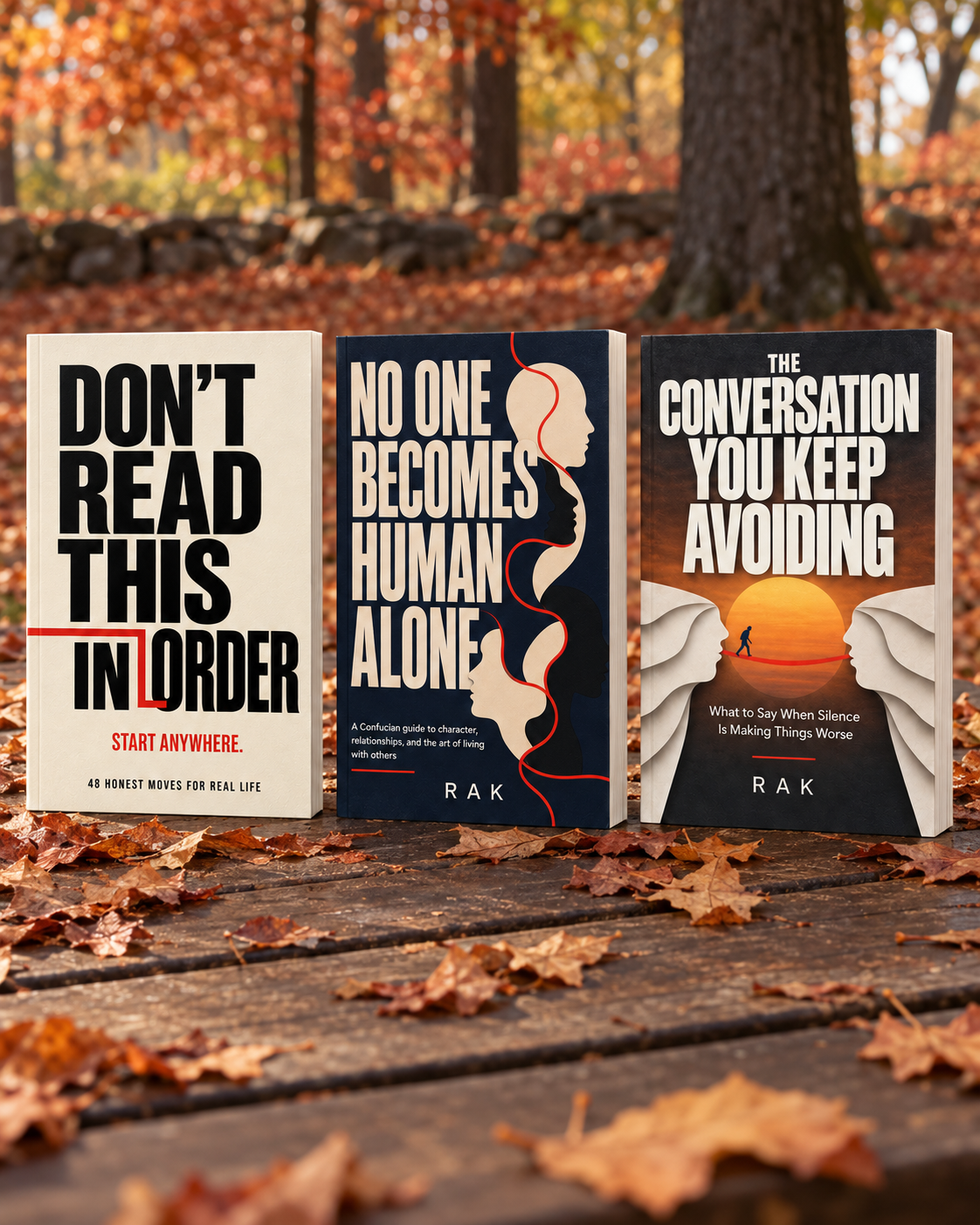 The Complete RAK Library — 3 Paperback Book Set