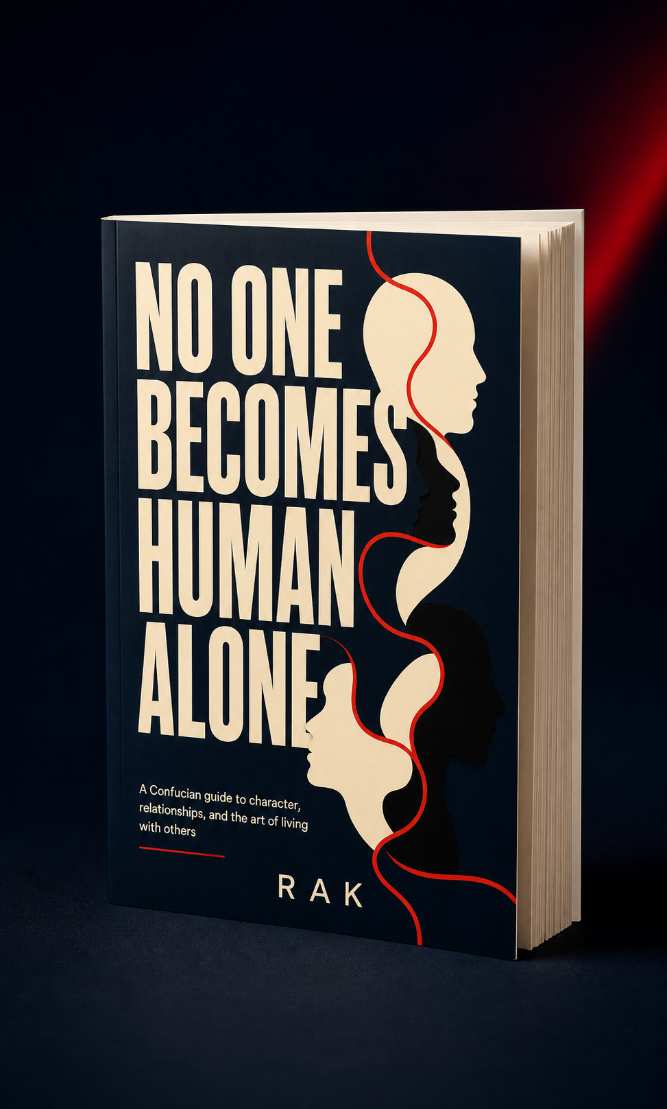 NO ONE BECOMES HUMAN ALONE